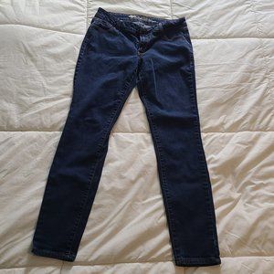 Womens Old Navy Rockstar Skinny Jeans Dark Blue